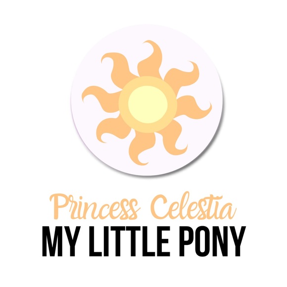 New Handmade Dangle Earrings Inspired by “Princess Celestia” (My Little Pony)(V1 - Picture 3 of 6